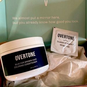 NIB Overtone blue for brown hair